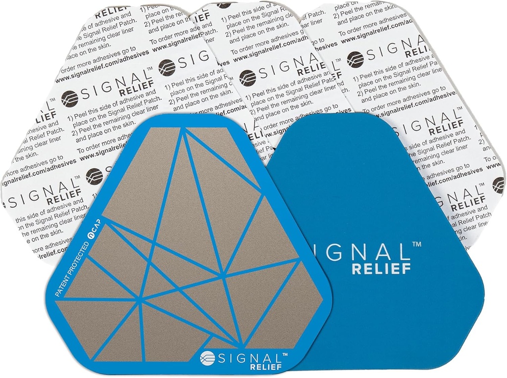 Reusable patch for ryggkne eller ben Discomfort - 2 pakke med klesmerker