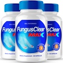 IDEEL PERFORMANCE (3 pakke) Fungus Clear Max Toenail piller (180 kapsler)