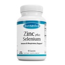 EuroMedica Sink Plus Selenium - immun- og respiratorisk helsestøtte Supplement - Mineral Supplement med sink Bisglycinate Chelat - Formula med selenium for cellular helsestøtte - 60 Kapsler