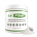 SolFiber Prebiotic Powder Supplement, Non-GMO Alternative to Fiber Gummies, Supports Digestive Health, Easy-to-Mix and Highly-Concentrated Fiber Powder, 7 Ounces, 60 Servings