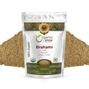 Organic Way Brahmi Leaf Powder (Bacopa Monnieri) - Økologisk & Kosher Certified | Rå, Vegansk, Ikke GMO & Glutenfri | USDA Certified | Opprinnelse - India (16 Oz)