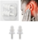 Tinnitus relief for ringing øre, Tinnitus relief enhet, Anti tinnitus relief øreklipp, enhet for stopp øreringing, Tinnitus ørepropp for øreringing, tre lag støyreduksjon ørepropp (1par)