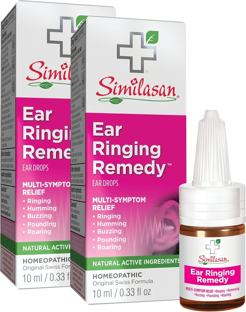 Similasan Ear Ringing Remedy Drops, 0.33 Ounce, 2 greve