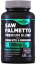 Prostata Premium - Saw Palmetto for menn, Stinging Nettle, Ashwagandha, Lycopene, Bladder & Urin relief, Prostata Supplement for menn, 60ct