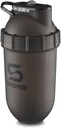 SHAKESPHERE Shakerflaske - 24oz Leak Proof Protein Shaker flaske for pre trening, smoothie, og pulver drikk blandinger, No-Blade Mixer for Gym, BPA-fri, enkel ren og lett å bære (Frosted Black)