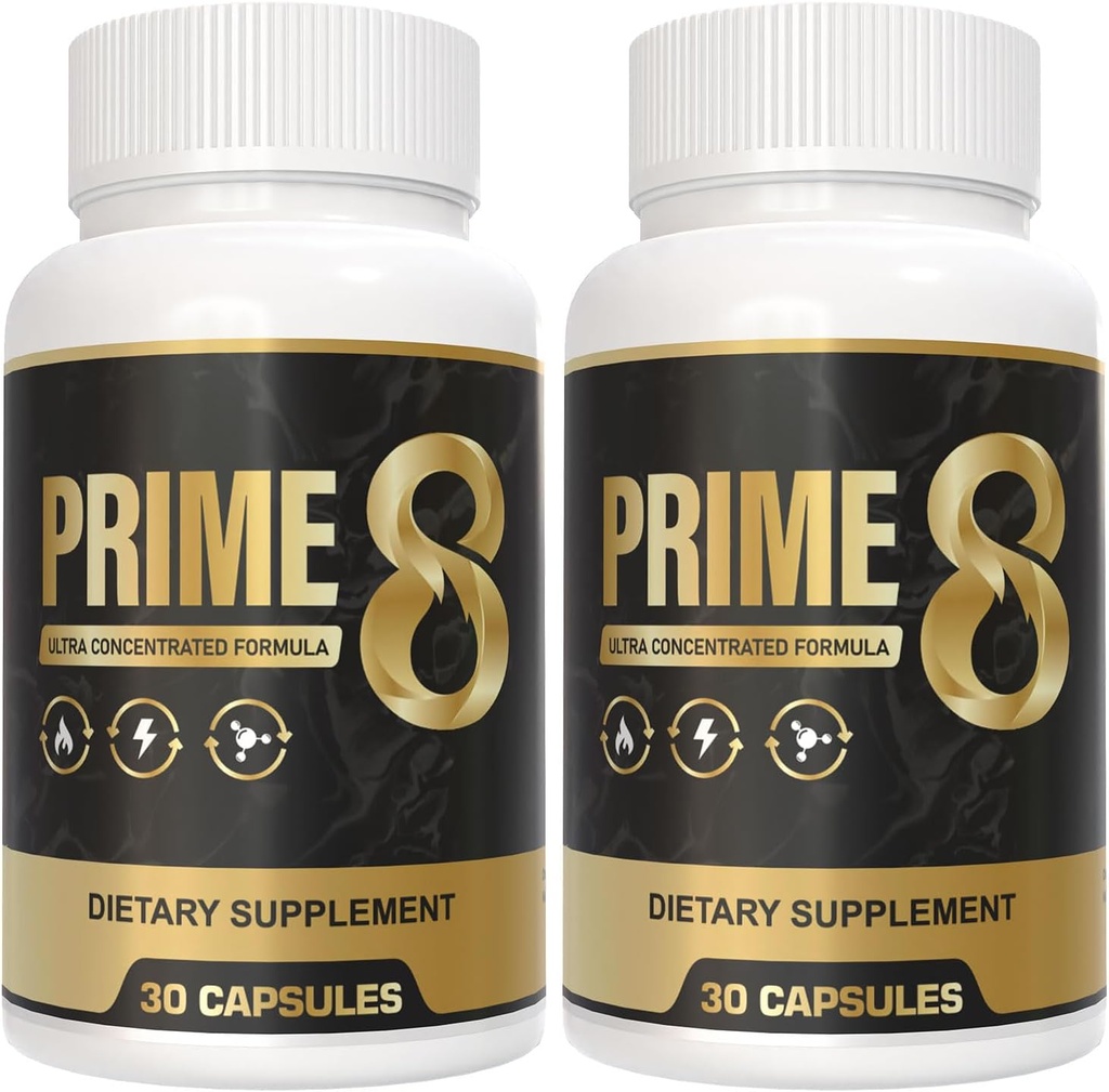 PRIME 8 100% Autentisk Opprinnelig | Prime8 Offisiell Formel (2 Pack) i 60 dager