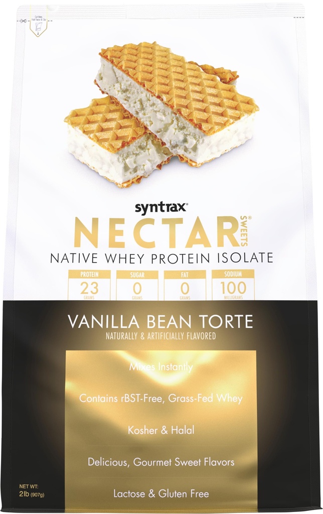 Nectar Sweets, Vanilla Bean Torte, 2 pund