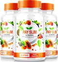 NutraRize (3 Pakke) Betal Slim Kapsler, PaySlim All-Naturlig Supplement for sunn vekttap, Premium Formula for å oppnå kropp og fitness mål, offisielle omtaler (180 Kapsler)