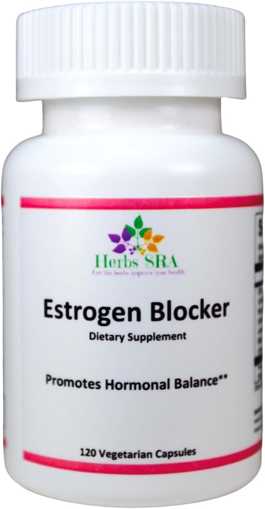 Estrogen Blocker - Avansert formel med DIM & Resveratrol - Støtter Hormonal Balance & Cellular Helse - 120 Vegetariske kapsler