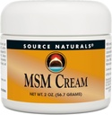 Kilde Naturals MSM Cream - Inneholder vitamin E og Ginkgo - 2 oz