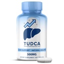 MaxLife Naturals TUDCA Liver Support Supplement 500mg – 60 Kapsler Tauroursodeoksylsyre, Nerve Cell Funksjon, Bile Salts Supplement for Liver & Gallblader Support, Digestive Balance Formula