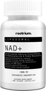 Rootrium Liposomal NAD + 1000mg med Resveratrol & TMG - Tre i én forbedret energi, DNA Reparasjon & Anti-Aging Formula - Boost Brain Function & Cellular Health, 60 Vegetarisk Kapsel