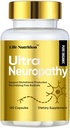 120 Capsules-Neuropati Støtte Nerve frelser Supplement med 600 mg ren alfa liposyre, Fortify nerver i fingre, hender, tær, & føtter - beste perifere relief støtte