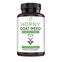 Horny Goat Weed ekstrakt for menn og kvinner - Mann Enhancering Supplement Stamina Herbal piller - 120 kapsler