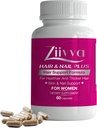 Hårvitaminer for kvinner - Alle naturlige vegan biotin 5000 Mcg kapsler - hårtilskudd for vekst og tykkelse - fremme sunnere hår, hud, negler - hårvekst Supplement Formula