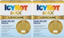 Icy Hot Max Styrke Lidocaine Smerte Relief Patch (5 greve) Penetrates for rask, målrettet relief (pakke med 2)