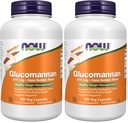 NU Mattilskudd, Glucomannan (Amorfhallus konjac) 575 mg, støtter regelmessighet*, sunn vektkontroll*, 180 Vegkapsler (pakke på 2)