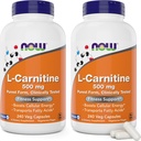 NU Mat L-karnitin 500 mg, 240 Veg Caps (pakke på 2)