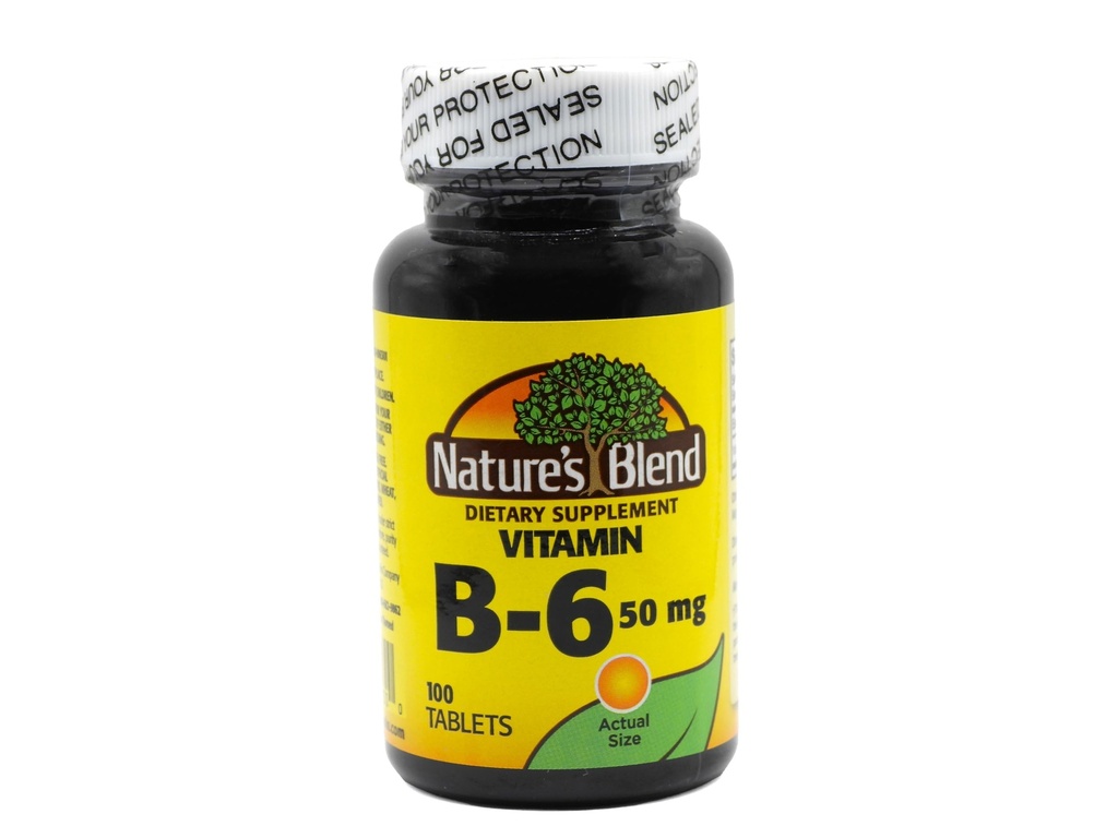 Naturens blanding vitamin B-6 50mg