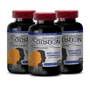 Vitamin b6 pantotensyre - antigrå hårløsning - grå hår reversal for menn og kvinner, hår Supplement for kvinner, naturlig hårfarge, biotin Supplement for hår, så Pametto, 3 Bot 180 Caps