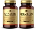 Solgar Kalium Amino Acid Complex - 100 tabletter, pakke med 2 - fremmer elektrolytebalanse - ikke-GMO, Vegan, Glutenfri, Dairy Free, Kosher - 200 Total Services