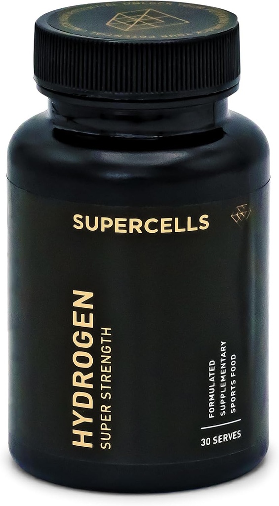 Molekylære hydrogentabletter med magnesium, høy konsentrasjon 12ppm, rask oppløsning av hydrogentabletter, (60 antall)
