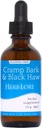 Herb Lore Cramp Bark & Black Haw Tinktur - alkohol gratis flytende Herbal Menstruell Cramp Supplement Drops for Periode Cramps, Muskel Tension & Uterine Support (2 fl oz)