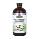 Naturens svar flytende vitamin B-komplex støtter sunne energinivåer | fremmer sunn nervefunksjon | All-Naturlig Tangerine Flavor | Glutenfri og benzoatfri 16oz