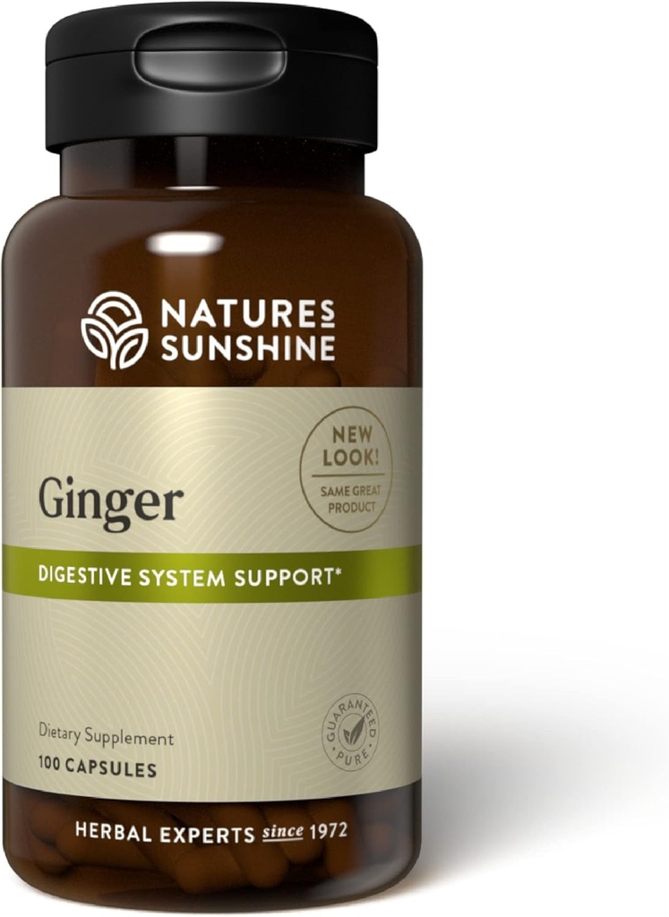 Naturens solskinn Ginger, 100 kapsler