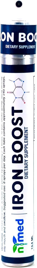 Jern Boost, Ironboost, vitaminer, mineraler, kosttilskudd i Spray