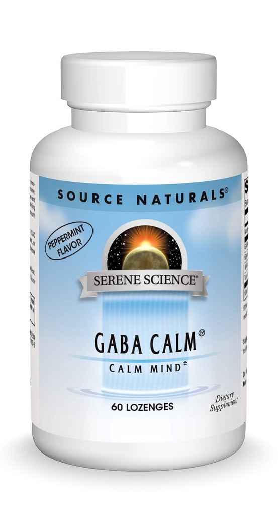Kilde Naturals Serene Science, GABA Calm Quick Oppløsende Peppermynte Flavor* - 60 Lozenges