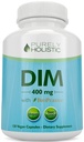 DIM Supplement 400mg Plus Bioperin - 150 Vegan Capsules - 5 måneders forsyning - Hormon Balance for kvinner og menn - høy styrke diindolmetan