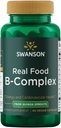 Swanson ekte mat vitamin B-Complex 60 Veg kapsler