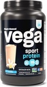 Vega Sport Protein Powder Vanilla (14 porsjoner, 20,4 oz) - Plantebasert Vegan Protein pulver, BCAA, Aminosyre, tart kirsebær, ikke-dairy, Glutenfri, Ikke GMO (Packing May Vary)
