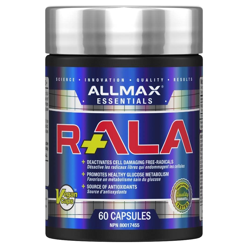 ALLMAX ernæring R+ALA, 60 kapsler