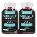 Shilajit Gummies for mann og kvinne. Himalayan Gold Shilajit Gummies. 3rd Party Tested.1000mg ren Shilajit, 200mg Ashwagandha, 200mg Chaga,100mg Ginseng, 100mg Sag Palmatto, 60mg svart frøolje