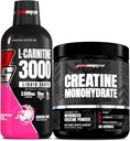 PROSUPPS L-karnitin 3000 stimulant gratis flytende bilder (31 serveringer, Dragon frukt) og kreatin 300 monohydrat (60 serveringer) Bundle