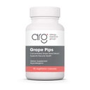 Allergi Forskningsgruppe Grape Pips - Grape Seed Extract, Proanthocyanidins, Polyfenoler, Herbal Supplement, Økologisk, 300 mg Kapsler - 90 greve