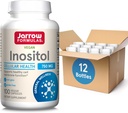 Jarrow Formler Inositol 750 mg, Diett Supplement, Liver Støtte for Cellular Helse og generell velvære, 100 Veggie Kapsler, opp til 100 dagers forsyning (Pack of12)