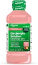 Basic Care Fordeler Care Electrolyte løsning med Preital Prebiotika, Strawberry Lemonade, Hydration Drink, Replenish Electrolytes, Fluid & Zinc, 33,8 fl oz (Pack of 1)
