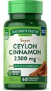 Naturens sannhet Super Cinnamon Plus Biotin & Chromium Quick Release Kapsler - 60 ct, pakke med 2