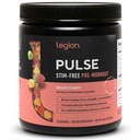 LEGION Pulse Pre Workout Supplement - Alle naturlige nitric Oxid Preworkout Drink å øke energi, Kreatinfri, naturlig søtet, Beta Alanine, Citrulline, Alpha GPC (kaffein gratis Sour Candy)