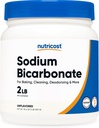 Nutricost Natriumbikarbonat (2 LB) - 600 mg Per Serving, Ikke-GMO, Glutenfri