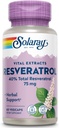 SOLARAY garantert Potency Resveratrol, Veg Cap (Btl-Plastic) 75 mg