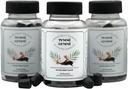 Aktivert organiske Charcoal Gummies, Charcoal Gummy for barn og voksne, Digestiv helse, Gas og Bloat Relief, Detox, Naturlig Berry Flavor, 60 Antall