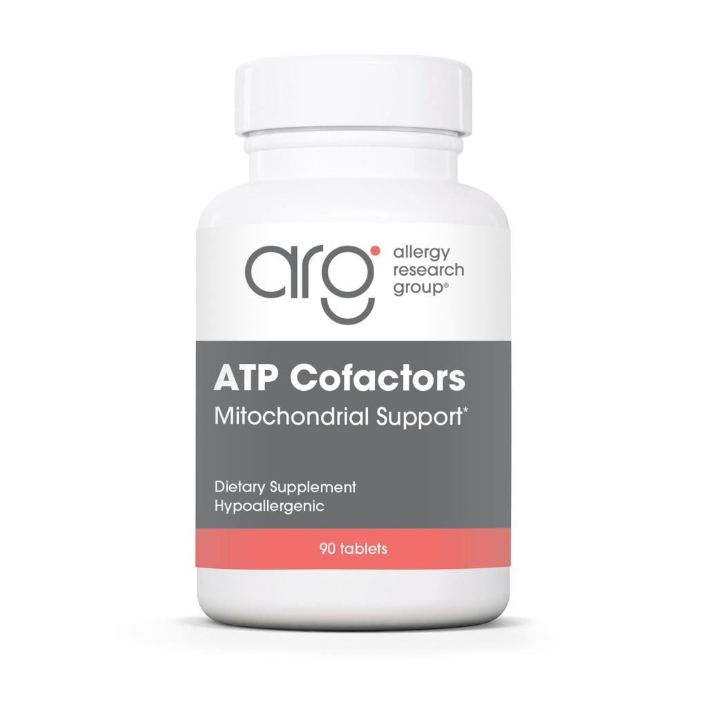 Optimox ATP Cofactors - Vitamin B-kompleks for kvinner og menn, vitamin B2 og B3, 100 mg Riboflavin og 500 mg Niacin, høy styrke multivitamin tabletter for energistøtte - 90 greve