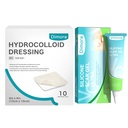 Dimora Hydrokolloid sår kjole & silikon Scar Gel