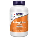 NU Mattilskudd, L-arginin 700 mg, Nitric Oxid Precursor*, Aminosyre, 180 Veg Kapsler
