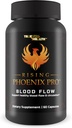 Rising Phoenix Pro Blood Flow - L-arginin blodsirkulasjon Supplement - Vår beste sirkulasjon Supplement Pro Rising Phoenix Male Pill for sunn sirkulasjon - Vårt beste blodstrøm supplement for menn