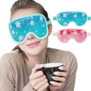 ZNÖCUETÖD Ice Mask Gel Kjøle 2 pakker Reusable Cold Compress Eye Ice Pack for mørke sirkler og puffiness, Migraine, Stress Relief